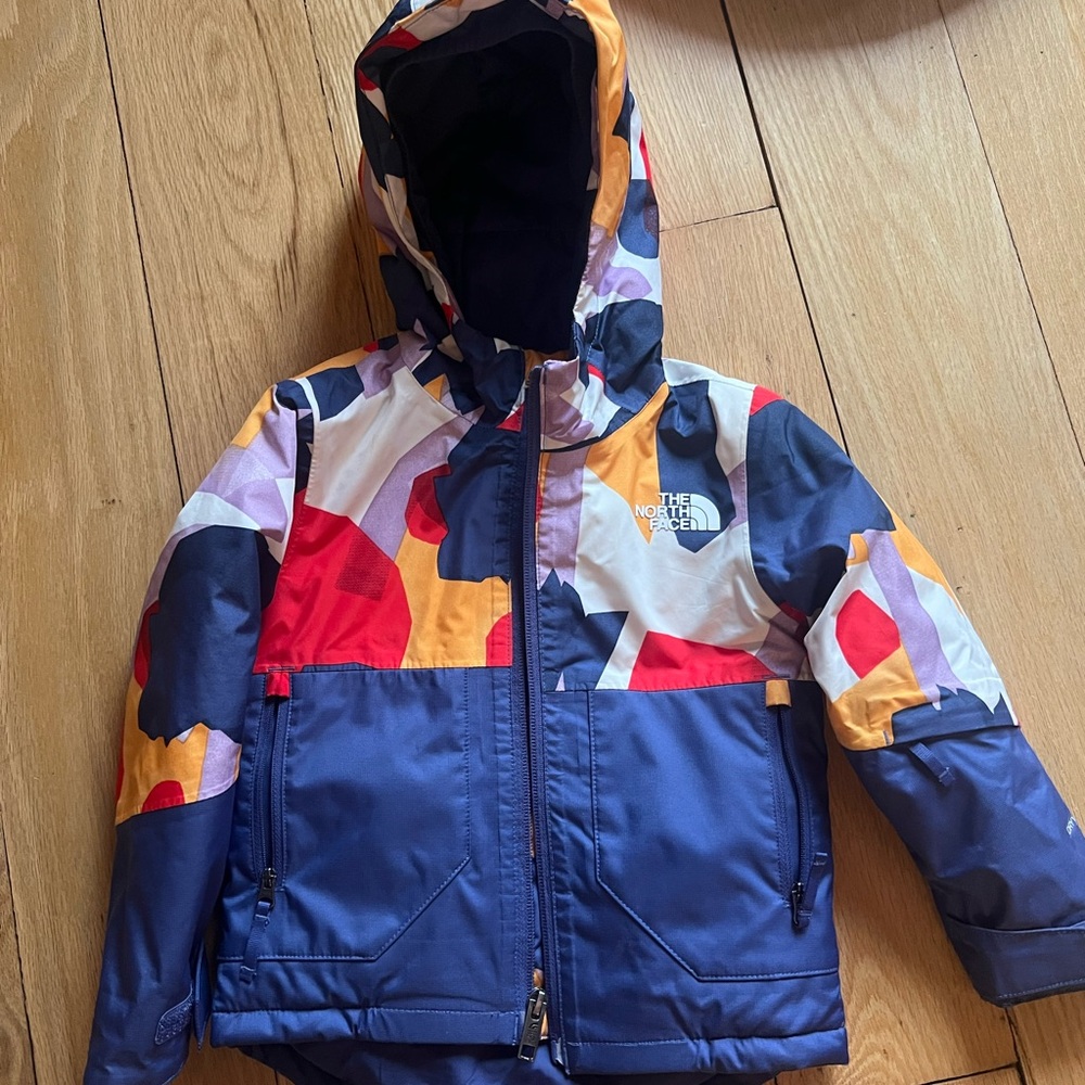 The North Face Toddler 2T Multicolor Hooded Jacket